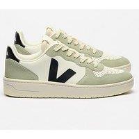 Veja Women'S V-10 Trainers - Black/Green