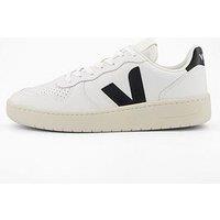 Veja Men'S V-10 Trainers - White/Black