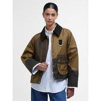 Barbour Alma Wax Jacket - Green