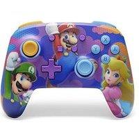 Powera Enhanced Wireless Controller For Nintendo Switch - Color Splash Heroes