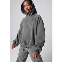 Smallsaints Girls Dana Zip Hoodie - Grey