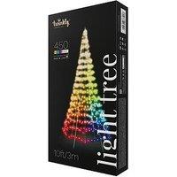 Twinkly Light Tree 450 Rgb+W Smart App Controlled Smart Light Tree, 3M High, Ip44