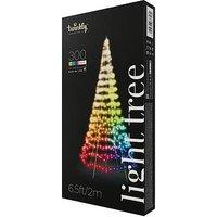 Twinkly Light Tree 300 Rgb+W Smart App Controlled Smart Light Tree, 2M High, Ip44