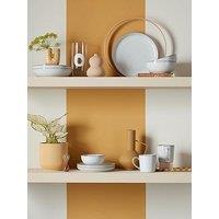 Denby White Speckle Mugs Set Of 2