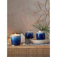 Denby Blue Haze Ceramic Candle