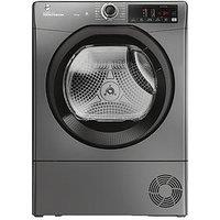 Hoover H-Dry 350 Hre C10Tber-80 Wifi Connected 10Kg Condenser Tumble Dryer, B-Rated - Graphite
