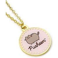 Pusheen The Cat Pink Name Necklace