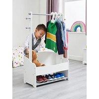 Liberty House Kids Hanging Rail With Extra Storage