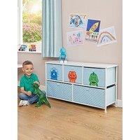 Liberty House Dinosaur Five Drawer Storage Chest