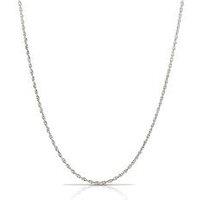 H. Samuel Sterling Silver 20 Inch Dainty Prince Of Wales Chain