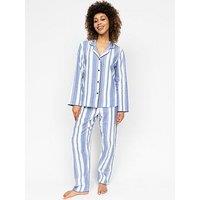 Cyberjammies Alpes Blue Stripe L/Slv Pyjama Set