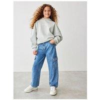 Ted Baker Girls Cargo Jeans - Blue
