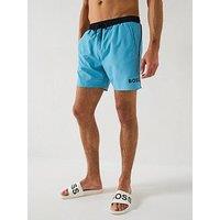 Boss Starfish Swim Shorts - Light Blue