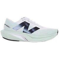 New Balance Womens Running Fuelcell Rebel V4 Trainers - White/Green