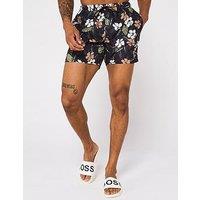 Boss Piranha Swim Shorts - Black