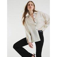 River Island Midi Rise Bootcut Jean - Black