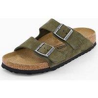 Birkenstock Arizona Suede Sandal - Khaki