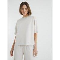 River Island Boxy T-Shirt - Cream