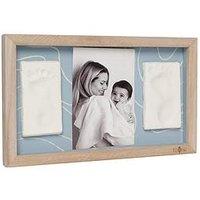 Petit Artichaut 2 Prints Frame Blue Abstract Baby And Family Gift And Frame