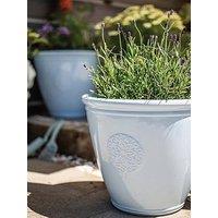 La Hacienda Eden Emblem Plant Pot - Blue (40Cm)