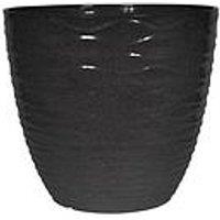 La Hacienda Windermere Plant Pot - Charcoal (38Cm)