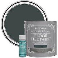 Rust-Oleum Floor Tile Paint Black Sand Matt 2.5L