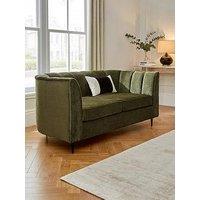 Very Home Guild 2 Seater Fabric Sofa - Olive