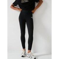Ea7 Emporio Armani Vigor7 Logo Legging - Black