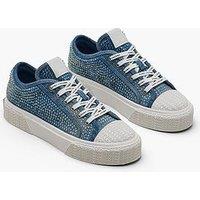 Marc Jacobs The Crystal Sneakers - Light Blue