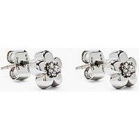 Marc Jacobs Daisy Micro Earrings - Silver
