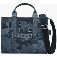 Marc Jacobs The Medium Tote Camo Bag - Grey/Blue