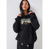 Versace Jeans Couture Logo Hoodie - Black