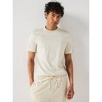 Boss H-Tessler 199 Mercerised Cotton Slim Fit T-Shirt- White