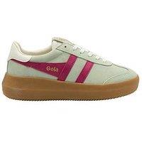 Gola Women'S Athena Trainers - Purple On Green
