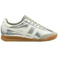 Gola Women'S Torpedo Glimmer Trainers - Silver/Off White