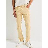 Boss H-Delaware5 Five Pocket Chino Trousers - Light Beige