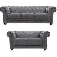 Very Home Cheltenham 3 + 2 Seater Fabric Sofas