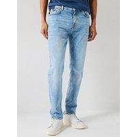 Boss C-Delaware Modern Authentic Slim Fit Jeans- Light Blue