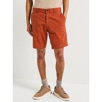 Boss H-Slice Slim Fit Chino Shorts - Orange