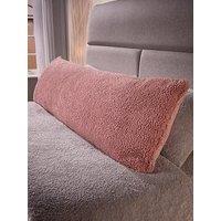 Very Home Teddy Bolster Pillow - Pink