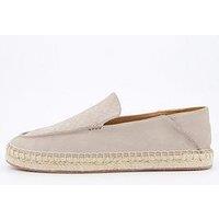 Boss Madeira Slon Suede Espadrilles - Beige