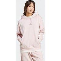 Adidas Sportswear Women'S All Szn Fleece Loose Hoodie - Pink