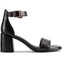 Clarks Ezoria Mae Heeled Sandal - Black