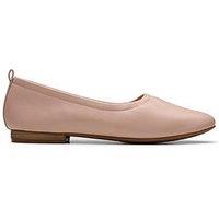 Clarks Fawna Soft Leather Ballerina - Light Pink