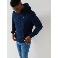 Tommy Jeans Regular Small Flag Hoodie - Navy