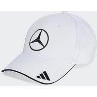 Adidas Mens Mercedes Drivers Cap -White