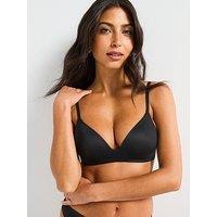 Calvin Klein Perfectly Fit Wire Free Tshirt Bra - Black