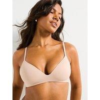Calvin Klein Perfectly Fit Wire Free T-Shirt Bra - Beige