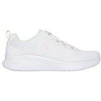 Skechers Skech-Lite Pro Bright Skies Lace-Up Trainer - White