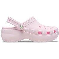Crocs Classic Platform Pearl Clog - Pink